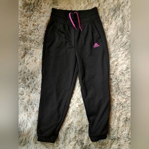 Adidas Black Pink Women's Sweatpants